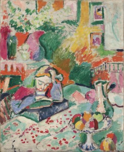 Matisse's "Interior With a Young Girl" is a great example of his work.  